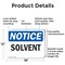 Signmission Solvent, 18 in W x Rectangle, Aluminum OS-2PACK-NS-A-1218-L-18367 - alternate 8